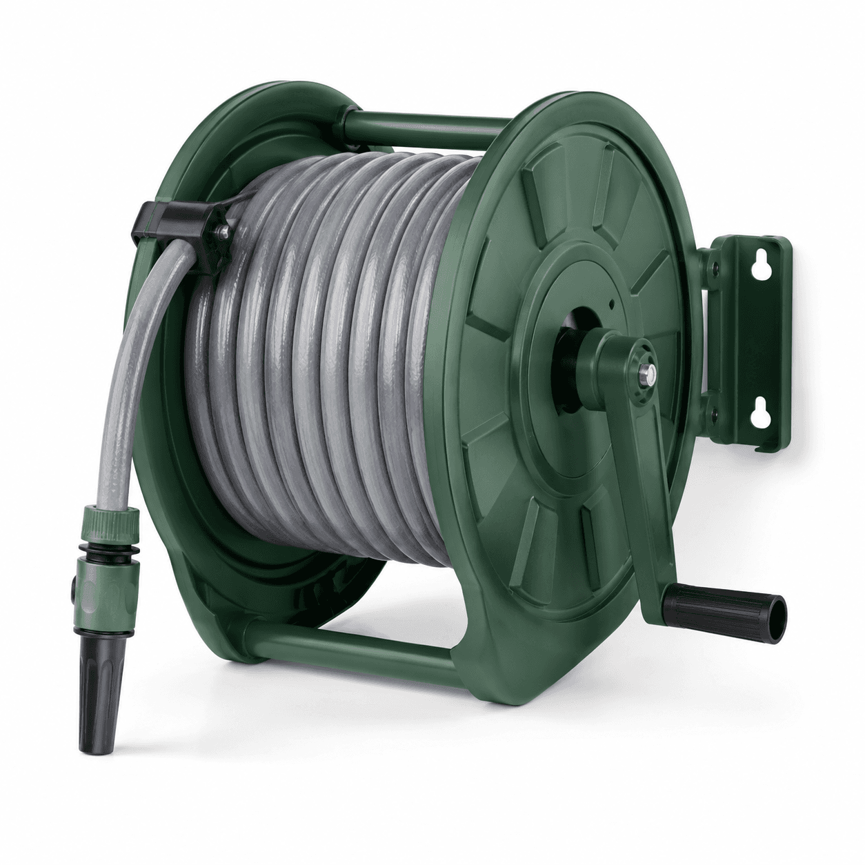 Wall-Mounted Hose Reel